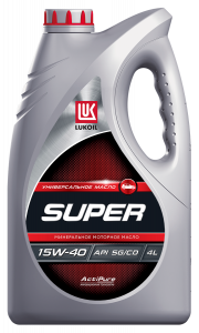 Lukoil SUPER 15W40 sg/cd;   4L