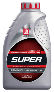 Lukoil SUPER 15W40 sg/cd;   1L