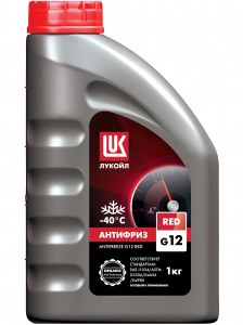 Лукойл АНТИФРИЗ G12 RED;  к. 1кг.