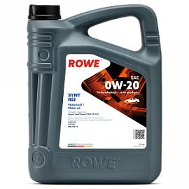 Rowe HIGHTEC SYNT RSJ 0W20;   5L (Acea C5; Jaguar Land Rover STJLR.51.5122; MB 229.71)