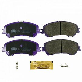 PN2804 NIBK Тормозные колодки передние