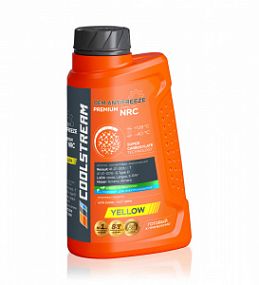 Coolstream PREMIUM 40 YELLOW; 1KG Карбоксилатный Желтый антифриз
