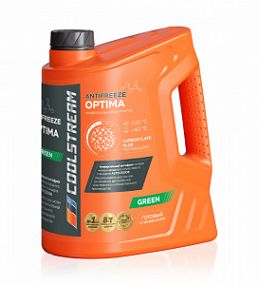 Coolstream OPTIMA 40 GREEN;  5KG Карбоксилатный Зеленый антифриз с оптимизированным пакетом присадок