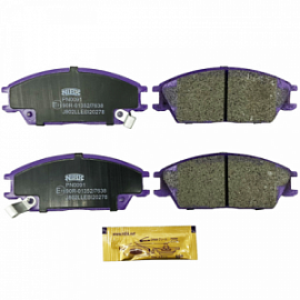 PN0091 NIBK Тормозные колодки передние Hyundai accent 94-05; getz 02-