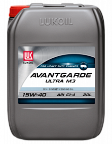 Лукойл АВАНГАРД УЛЬТРА М3 15W40 CI-4/SL;  к.20л