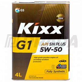 Kixx G1 5W50 SP;  4L Synthetic motor oil