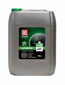 Лукойл АНТИФРИЗ G11 GREEN;  к.10кг.