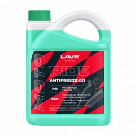 Lavr Мото RIDE MOTOLINE ANTIFREEZE G11  - Зеленый; 5кг