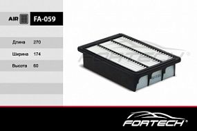 FA-059 FORTECH Воздушный фильтр Hyundai santa fe 05-