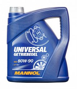 Mannol 8107 UNIVERSAL 80W90 gl-4;   4L Трансмиссионное масло