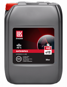Лукойл АНТИФРИЗ G12 RED;  к.20кг.