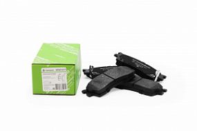 BP087AVT AVTORPIBOR Колодки тормозные передние без датчика Kia Spectra 00-/ Rio 00-