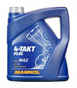 Mannol 7202 4-Takt PLUS 10W40; 4L Полусинт. масло