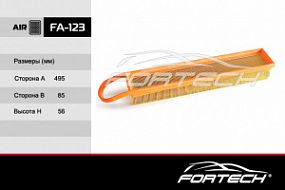 FA-123 FORTECH Воздушный фильтр Citroen/Peugeot