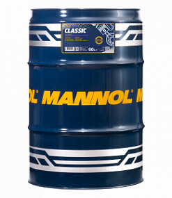 Mannol 7501 CLASSIC 10W40 sn/cf;  60L Полусинт. моторное масло