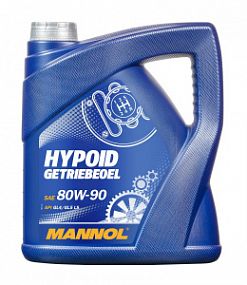 Mannol 8106 HYPOID Getriebeoel 80W90 gl-4/gl-5 ls;   4L Гипоид. трансмис. масло