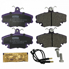 PN0284W NIBK Тормозные колодки передние Renault Logan; Lada Largus