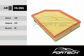 FA-094 FORTECH Воздушный фильтр Volvo s60/s80 II, xc60/xc70 II
