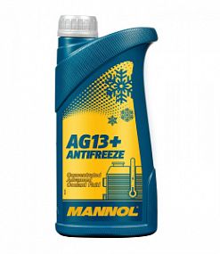 Mannol 4114 ANTIFREEZE AG13+ Advanced; 1L Концентрат желтого антифриза