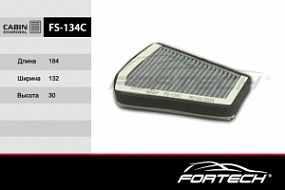 FS-134C FORTECH Угольный фильтр салона Chevrolet lanos 97-