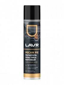 Lavr ПОЛИРОЛЬ ПЛАСТИКА МАТОВЫЙ - PECAN PIE; 400мл