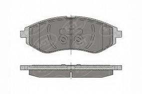 SP290 SCT Тормозные колодки передн. Chevrolet Aveo I-II