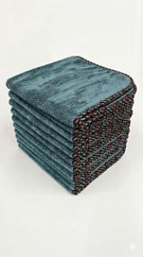 DJOIL MICROFIBER 50Х60 TWIST BLUE Салфетка из микрофибры синяя