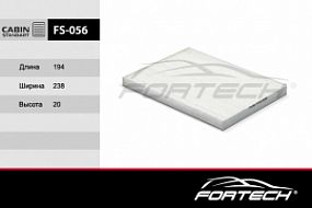 FS-056 FORTECH Салонный фильтр Kia sportage 04-; Hyundai ix35 09-, tucson 04-