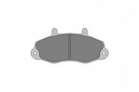 SP173 SCT Тормозные колодки передн. Ford Transit 91-00