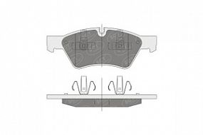 SP352 SCT Тормозные колодки передн. MB w164/w251 05-