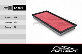 FA-096 FORTECH Воздушный фильтр Subaru forester 2.0-2.5 98-
