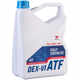 ВМПАВТО Валера ATF DEXRON VI;   4L PAO+ESTER+VHVI