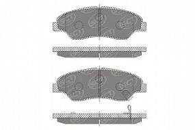 SP688 SCT Тормозные колодки передн. KIA