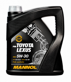 Mannol 7709 O.E.M. for Toyota/Lexus 5W30;  4L (plastic) Синт. моторное масло