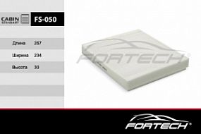 FS-050 FORTECH Салонный фильтр Opel astra g/zafira 99-05