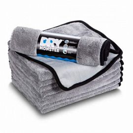 Dry Monster TOWEL STANDART Серое 50x60см. Полотенце для сушки - крученая петля