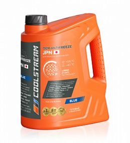 Coolstream JPN BLUE; 5KG Lobrid (P-OAT) Антифриз для японских авто с официальными допусками Nissan