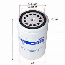 SFF7351 SURE FILTER Топливный фильтр Caterpillar