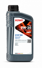 Rowe HIGHTEC SYNT RSJ 0W20;   1L (Acea C5; Jaguar Land Rover STJLR.51.5122; MB 229.71)