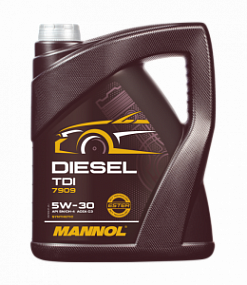 Mannol 7909 DIESEL TDI 5W30 SN/CH-4 ACEA C2/C3;  5L Синт. моторное масло