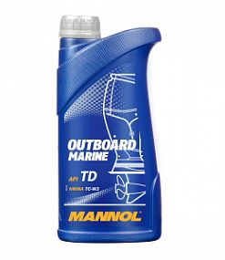 Mannol 7207 OUTBOARD MARINE TD;   1L Моторное масло для лодок TC-W3