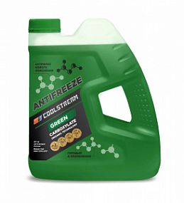 Coolstream Antifreeze GREEN; 4KG Зеленый антифриз c базовым пакетом карбоксилатных присадок