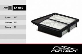 FA-069 FORTECH Воздушный фильтр Honda accord IX 2.0 08-