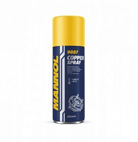 Mannol 9887 COPPER SPRAY; 250ML Аэрозольная медная смазка