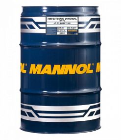 Mannol 7208 OUTBOARD UNIVERSAL TC-W2; 208L Мин. моторное масло для лодок