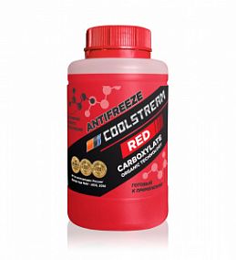 Coolstream Antifreeze RED; 0,96KG Красный антифриз c базовым пакетом карбоксилатных присадок