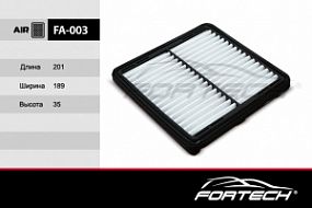 FA-003 FORTECH Воздушный фильтр Daewoo matiz