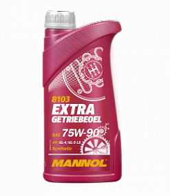 Mannol 8103 EXTRA Getriebeoel 75W90 gl-4/gl-5 ls;   1L Синт. трансмис. масло