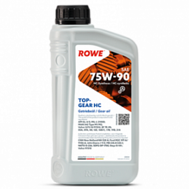 Rowe HIGHTEC TOP-GEAR SAE 75W90 HC;   1L Трансмиссионное масло
