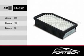 FA-052 FORTECH Воздушный фильтр Hyundai i20 08-; Kia soul 09-